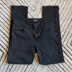 Express Men's Dark Jeans - slim straight 36x 32